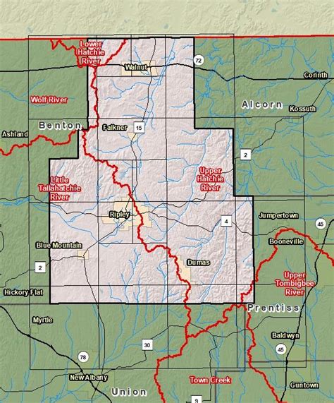 Risk Map - Tippah County