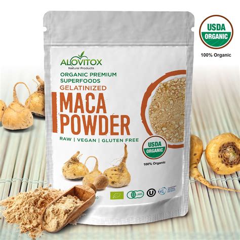 Organic Maca Gelatinized Powder | Maca, Maca powder, Nutrition recipes