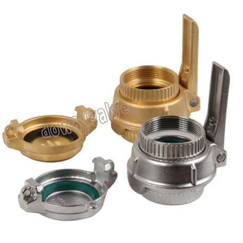 Brass Tank Truck Coupling for Composite Hose