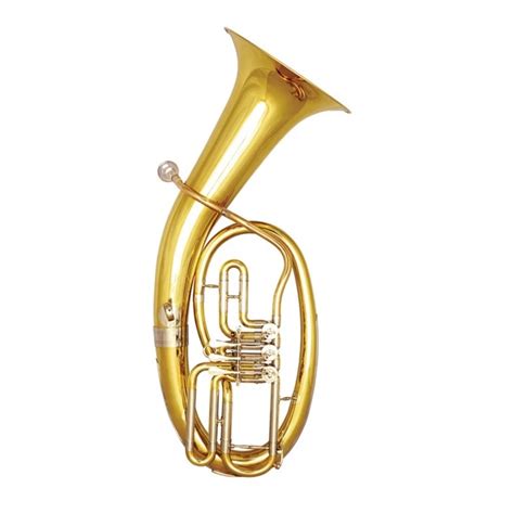 Bb Baritone 3 Valves Baritone hoen Brass Body Lacquer surface With Foambody case Musical ...