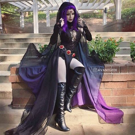 Raven cosplay : teentitans Dc Cosplay, Cute Cosplay, Amazing Cosplay, Cosplay Outfits, Best ...