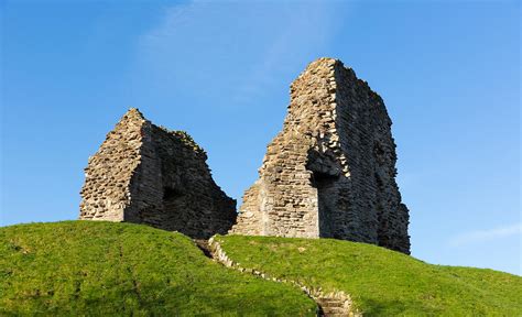 Christchurch castle ruins Dorset England UK of Norman origin Photograph by Charlesy - Fine Art ...