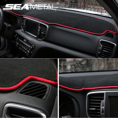 LHD For KIA Sportage QL 2016 2017 Accessories on Car Dashboard Mat Anti slide Pad Cover in the ...