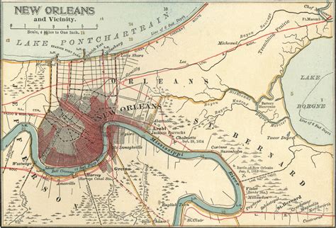 Map of the battle of new orleans - litobowl