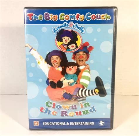 THE BIG COMFY Couch Loonette & Molly Clown in the Round Rare DVD £20.69 - PicClick UK