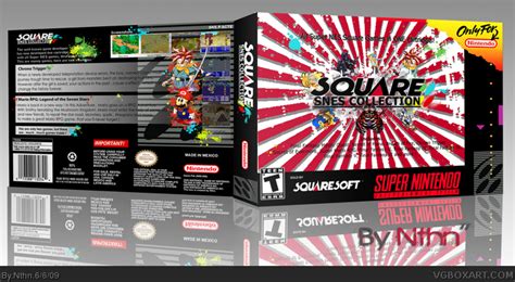 Square SNES Collection SNES Box Art Cover by Nthn