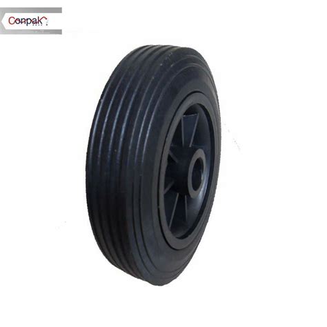 Rubber Wheelbarrow Wheels Rubber Crumb Wheels for Trolley - China Fire ...