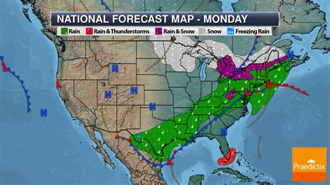 Heavy Rain Continues In Southern U.S. – National Weather Outlook For October 30, 2023 - Praedictix