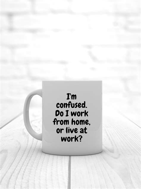 Funny Work From Home Mugs Funny WFH Mug Cup Funny Zoom - Etsy