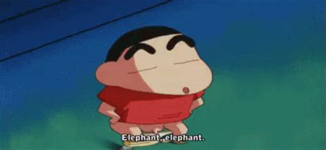 Shinchan Elephant GIF - Shinchan Elephant - Discover & Share GIFs | Elephant gif, Cool gifs ...