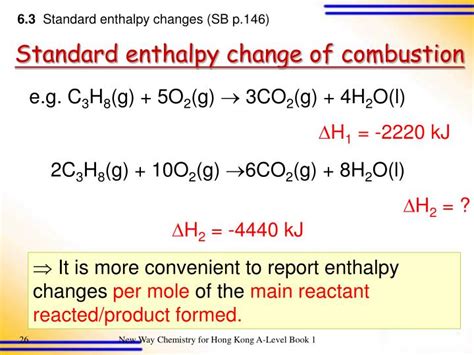 Enthalpy Change Of Combustion : PPT - ENTHALPY OF FORMATION: Combustion of Methanol ... : The ...