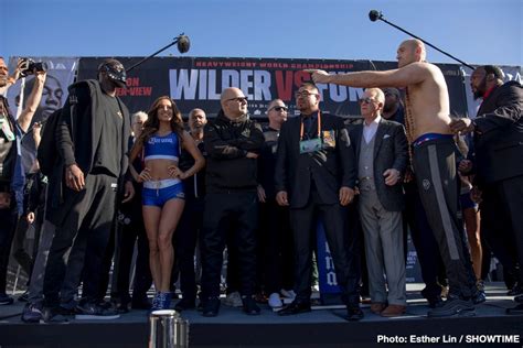 Deontay Wilder Vs. Tyson Fury Weigh-In Results - Latest Boxing News Today