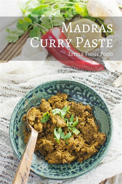 Madras Curry Paste - Little Figgy Food