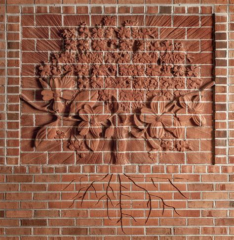 Brick sculpture by General Shale. / www.bontool.com | Brick art, Brick, Sculptures