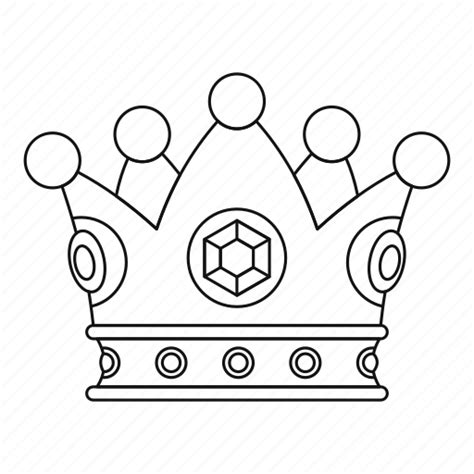 Free Printable Crown Stencils – ClipArt Best – King Crown Outline ...