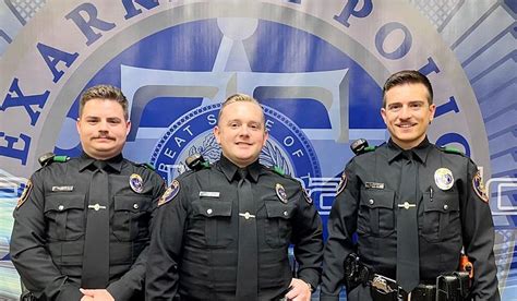 Welcome New Texarkana Texas Police Officers to Community