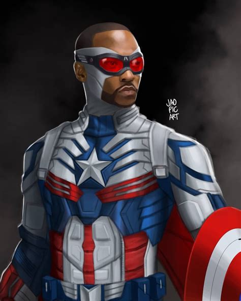 carouselGallery image_Captain America / Falcon with mask and eyeglasses ...