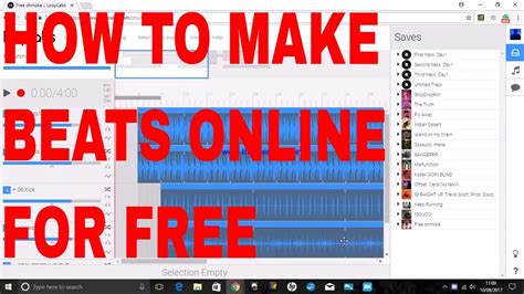 FREE ONLINE BEAT MAKER!! | How To Create Beats Online For Free - YouTube