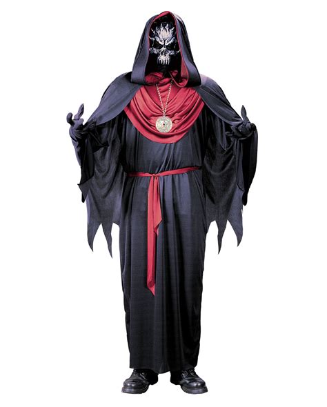 Emperor of Evil Kostüm | Dämonische Halloween Kutte mit Maske | Horror-Shop.com