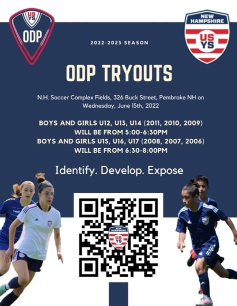 Open Tryouts – NH ODP 2022-2023 – NH Soccer Association