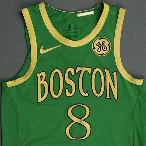 Kemba Walker - Boston Celtics - Christmas Day' 19 - Game-Worn City Edition Jersey - Scored 22 ...