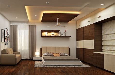 Modern Master Bedroom With False Ceiling Design Keral - vrogue.co