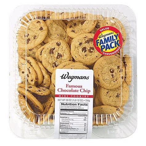 Wegmans Famous Chocolate Chip Mini Cookies, FAMILY PACK | Wegmans