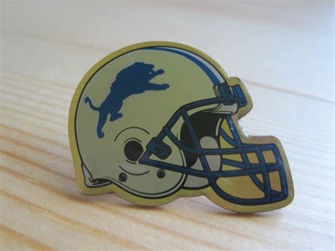 Vintage Detroit Lions 1990's NFL Football Helmet Lapel/ - Etsy