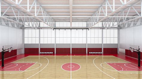 Basketball Gym 01 3D Model - TurboSquid 1821714