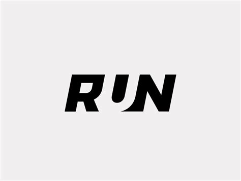 Run Logo by Dan Stiop on Dribbble