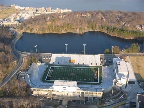 Army Black Knights football - aerial of Michie Stadium - Blaik Field ...