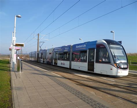 Tram 261 at Ingliston Park & Ride, Edinburgh, | In unusually… | Flickr