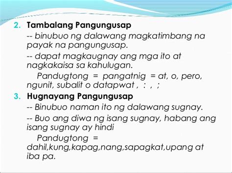 tambalang pangungusap - philippin news collections