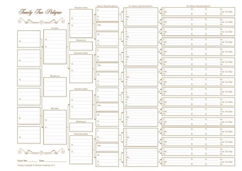 Blank family tree charts | Family tree chart, Family tree book, Family tree genealogy