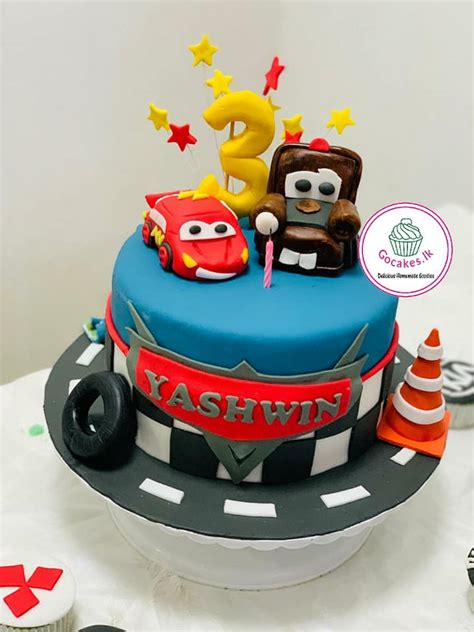 Cartoon Car Cake - Gocakes.lk | Car Cartoon Cake in Colombo