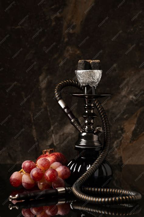 Free Photo | Close up on hookah for vaping