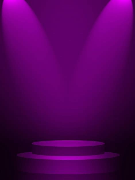 Premium Photo | Plain studio purple and black background