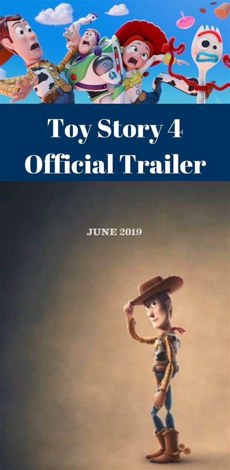 Toy Story 4 Official Trailer | Toy story crafts, Toy story, Fun diys