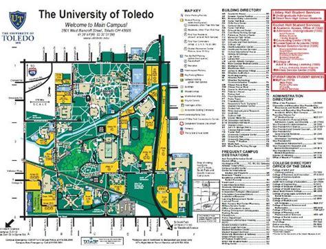 Lancelot Thompson Student Union and Campus Maps