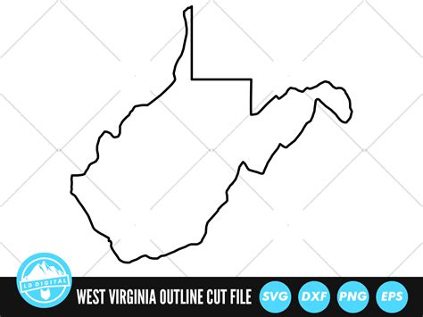 West Virginia Outline SVG Files West Virginia Cut Files - Etsy Hong Kong