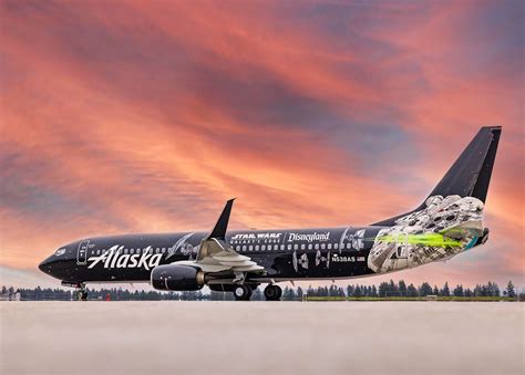 Alaska Airlines' Newest Star Wars-Themed Plane Will Take You to a Galaxy Far, Far Away in Time ...