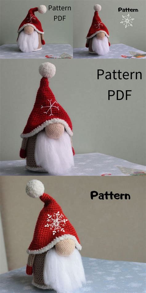 Amigurumi Shy Christmas Gnomes Free Pattern – Amigurumi Free Patterns ...