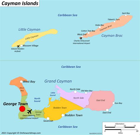 Cayman Islands Map | Detailed Maps of Cayman Islands