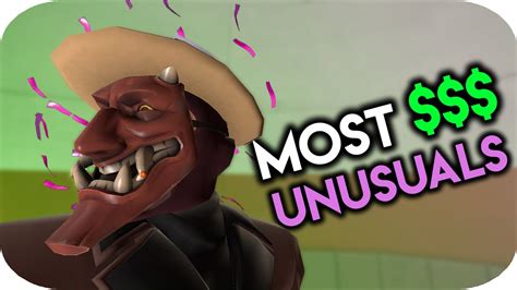 TF2: Most EXPENSIVE Purple Confetti UNUSUALS! - YouTube