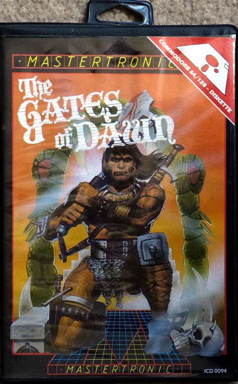 Computer Game Museum Display Case - Gates of Dawn