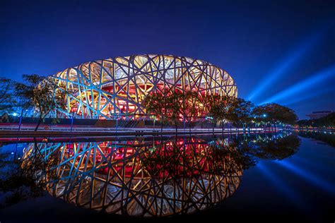 The National Stadium Beijing,China.Bird’s Nest