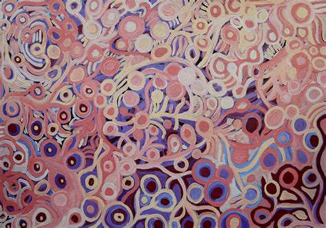 Pink Aboriginal Art Paintings at Japingka Gallery