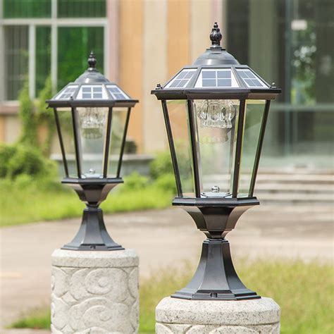 Outdoor Pillar Solar Lights - Outdoor Lighting Ideas