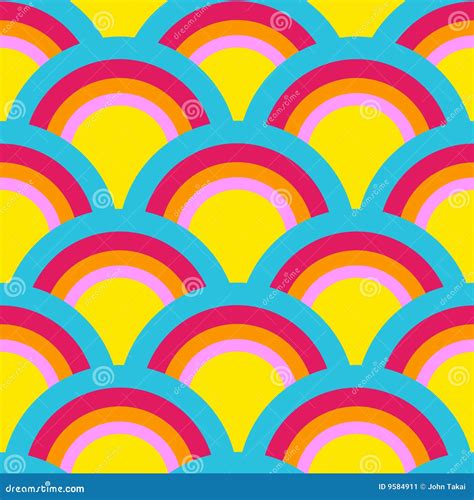 Rainbow Pattern Stock Image - Image: 9584911