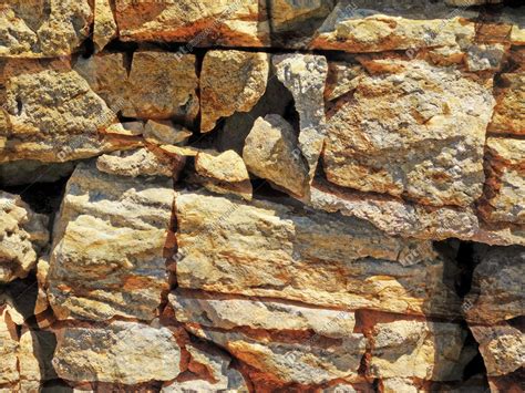 Outdoor Stone Wall Texture Photo 115391